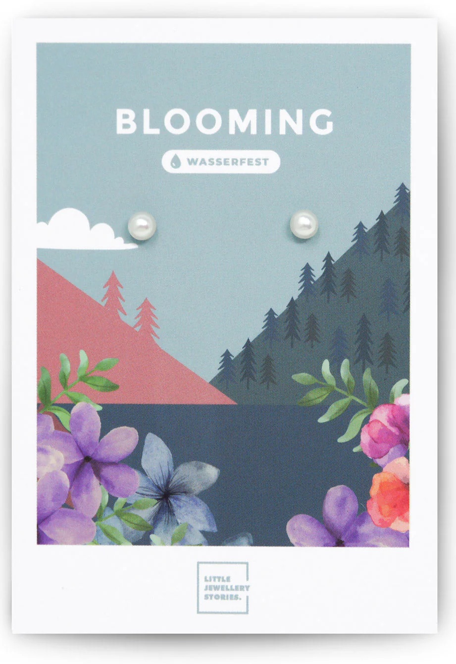 AIMI Ohrstecker Blooming Heimat in Silber mit Perle AIMI Ohrstecker Blooming Heimat in Silber mit Perle