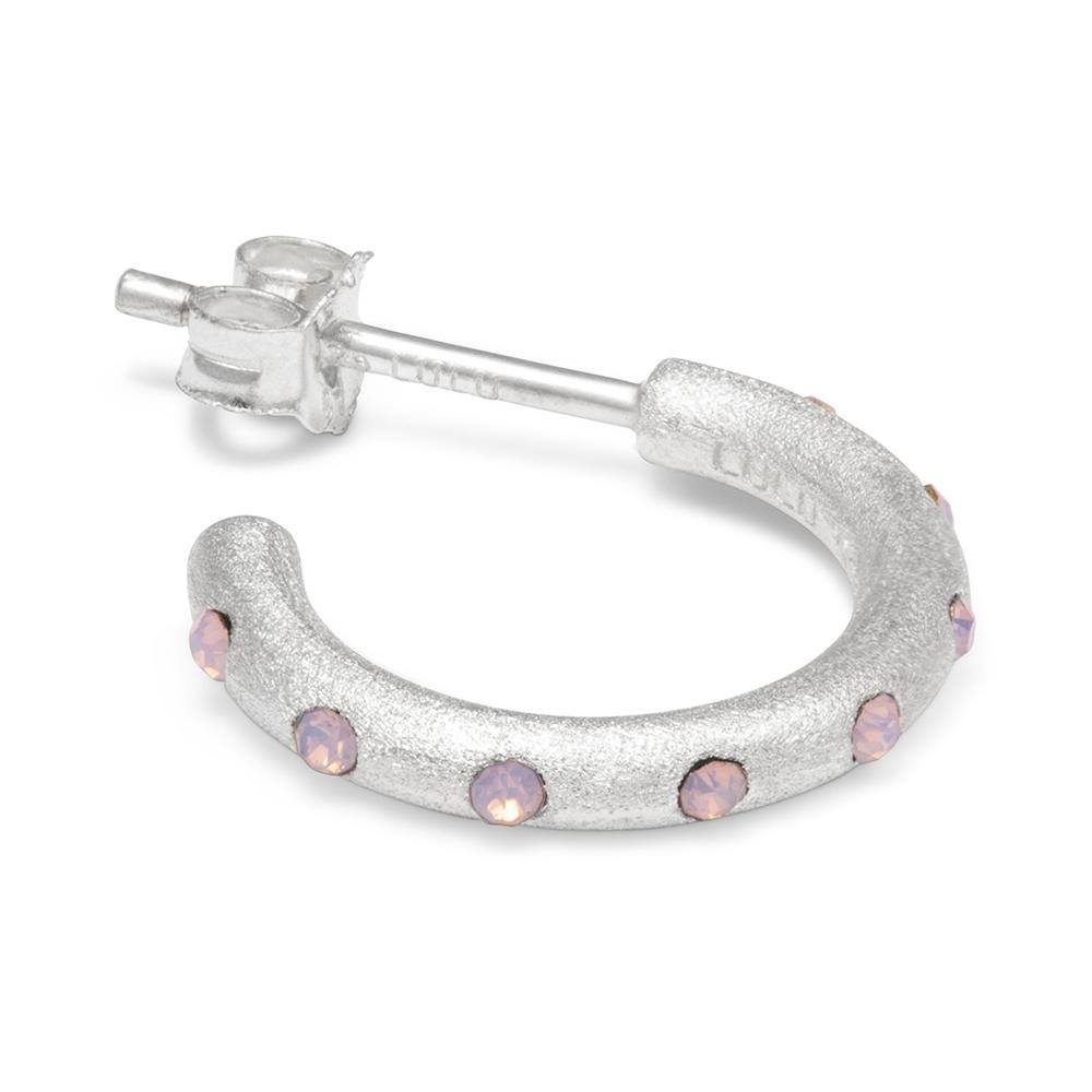 OMG_CREOLEN_SMALL_PAAR_-_VERSILBERT-Hoops-LULU1001-Hellrosa-2_1000x LuLu OMG Hoops Creolen Ohrringe Versilbert mit Rosa Steinen