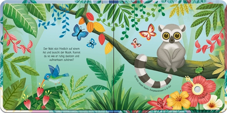 Usborne Hör gut zu, leg dich zur Ruh! Entspannen mit den Tierkindern mit klassischen Melodien