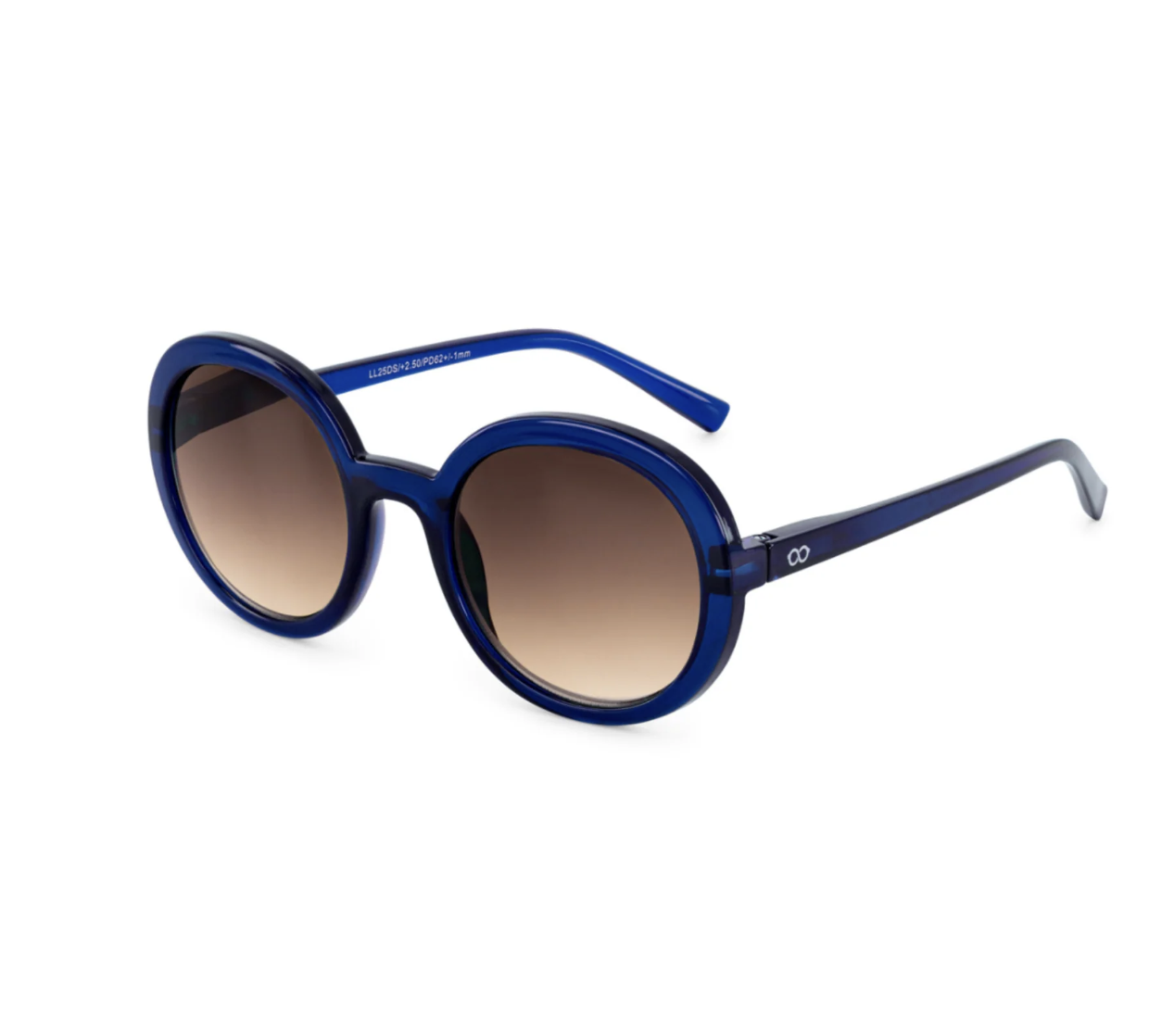 looplabb. Sonnen-Lesebrille JANE SUN in Blue Marine