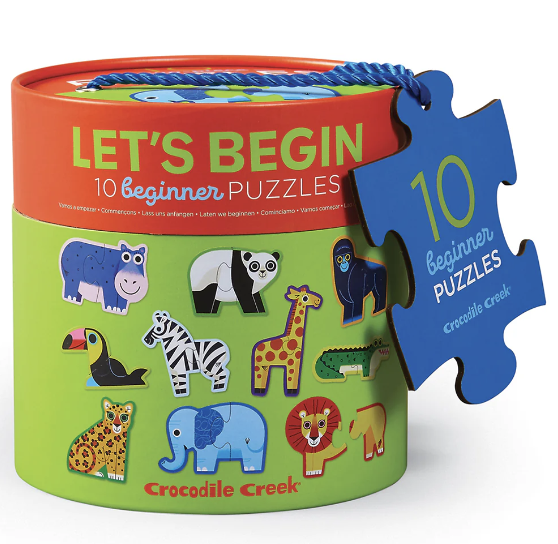 Crocodile Creek Puzzle - Lets Begin 2 Teile - Jungle Crocodile Creek Puzzle - Lets Begin 2 Teile - Jungle