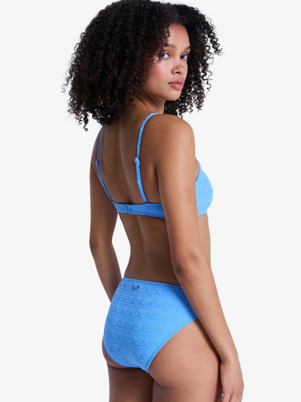 Roxy Paradise Wave Hipster-Bikiniunterteil in Blau für Frauen