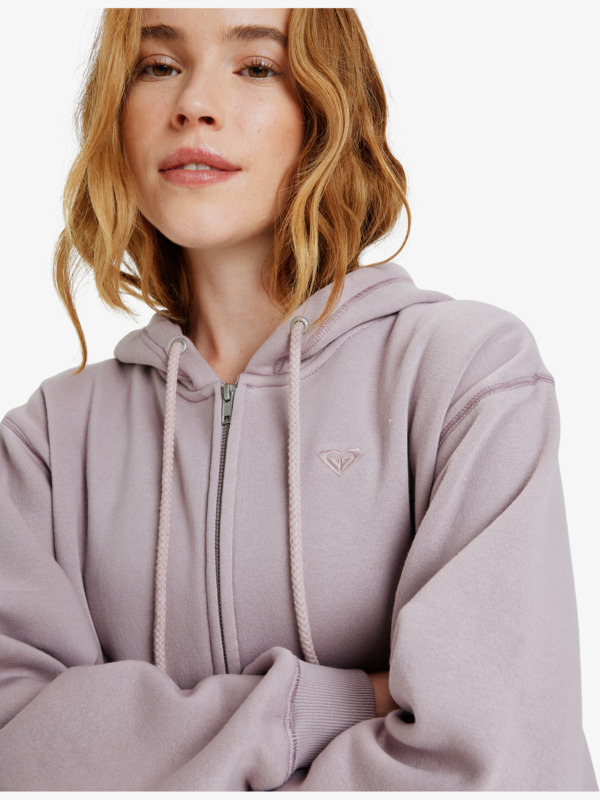 Roxy Surf Stoked Zipper Hoodie Sweatjacke für Damen in Nirvana Flieder