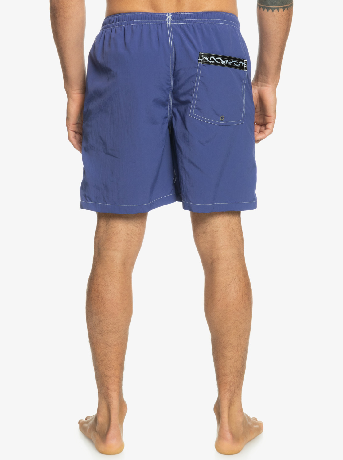 Quiksilver Badehose Saturn 18" Volleys in Blau