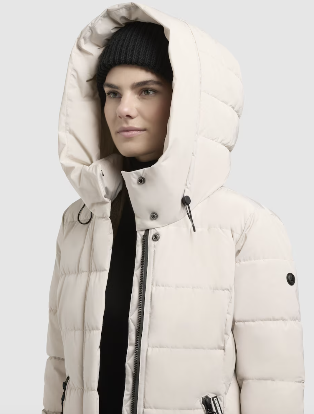 Khujo Damenmantel SENSY in Creme
