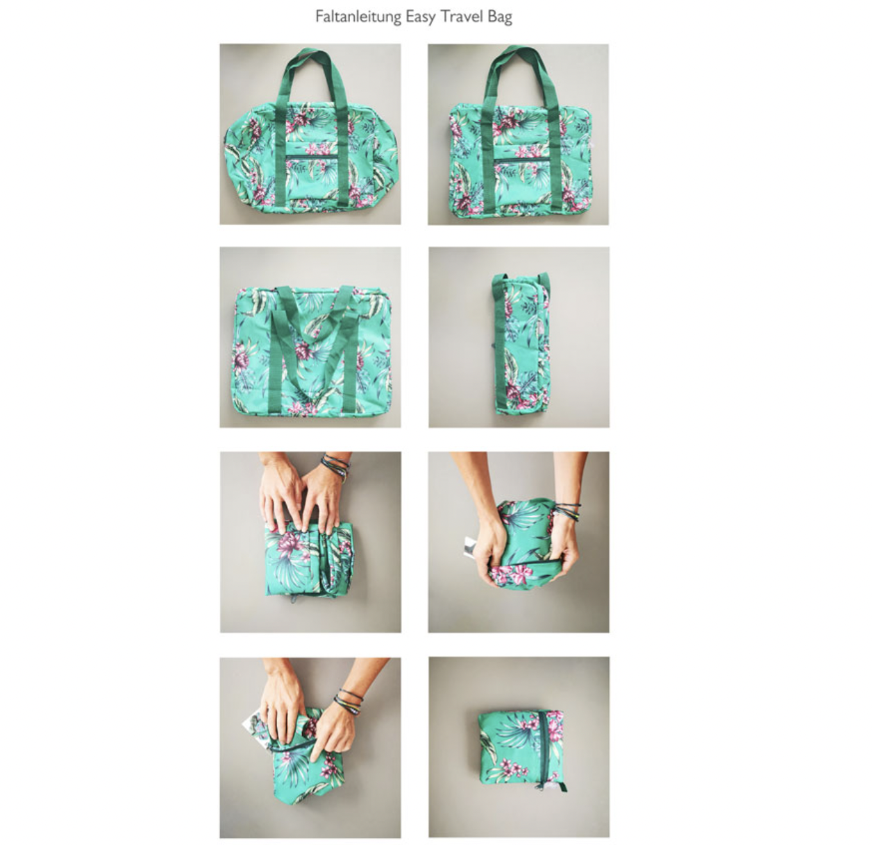 CEDON Reisetasche faltbar Easy Travel Bag - Äffchen