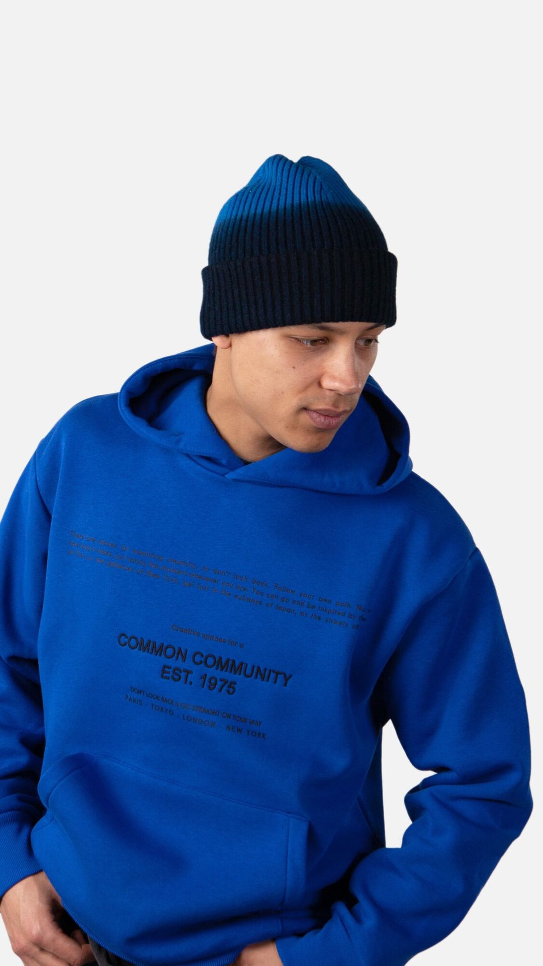 Barts Ridgel Beanie Farbverlauf Blue - One Size