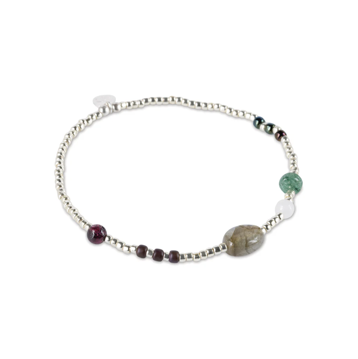 A Beautiful Story Amuse Labradorit Armband Silberfarben A Beautiful Story Amuse Labradorit Armband Silberfarben