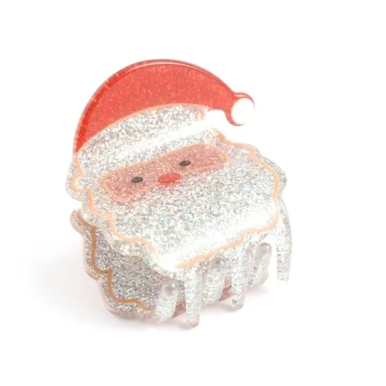  Red Cuckoo Santa Haarklammer Haarclip Weihnachten