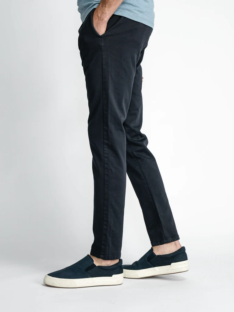 Petrol Industries Herren Chino mit Drawstring Kordel in Navy Blau