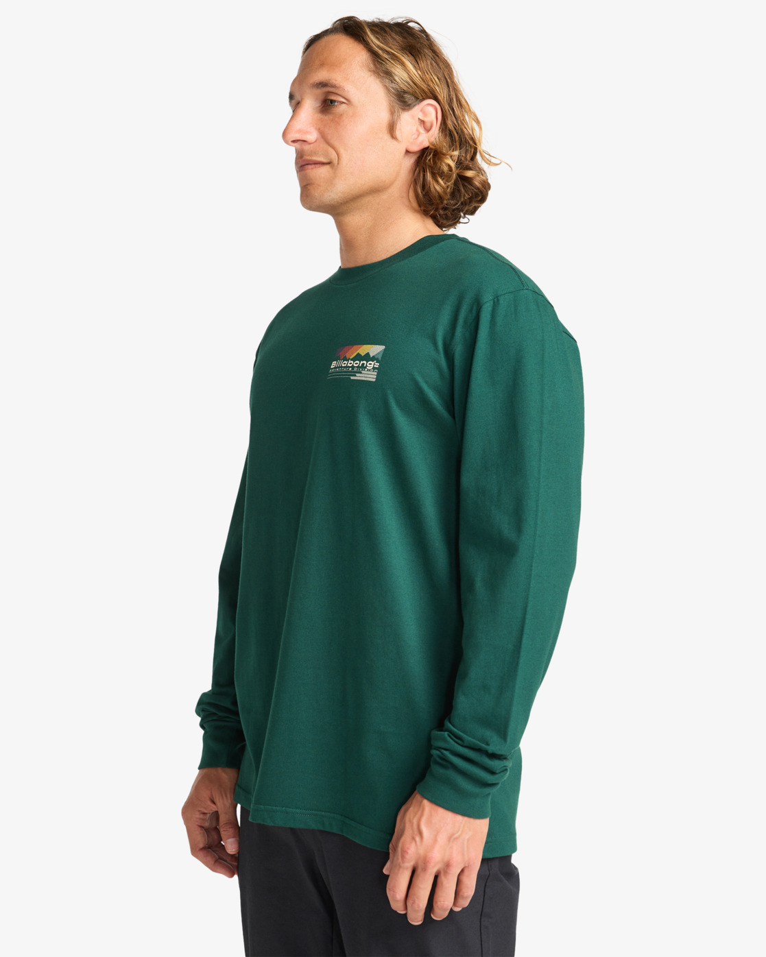 Billabong Range - Langarm Shirt für Männer in Pine Grün Billabong Range - Langarm Shirt für Männer in Pine Grün