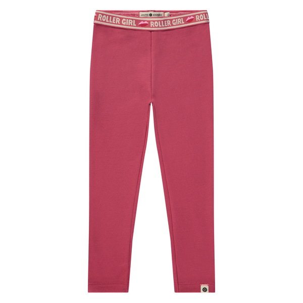 Babyface Stains & Stories Sweat Leggings in Ruby Pink