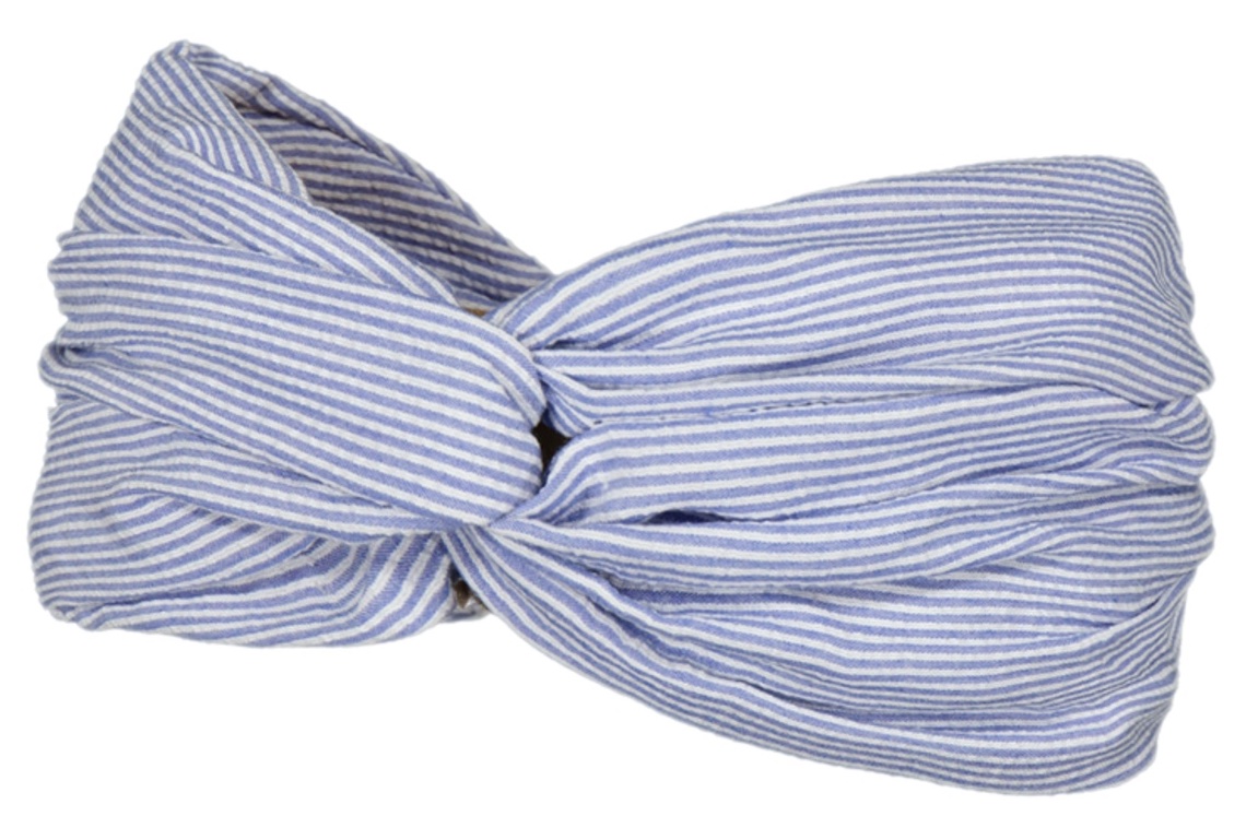 Barts Kids Stirnband Twinzer in Hellblau gestreift