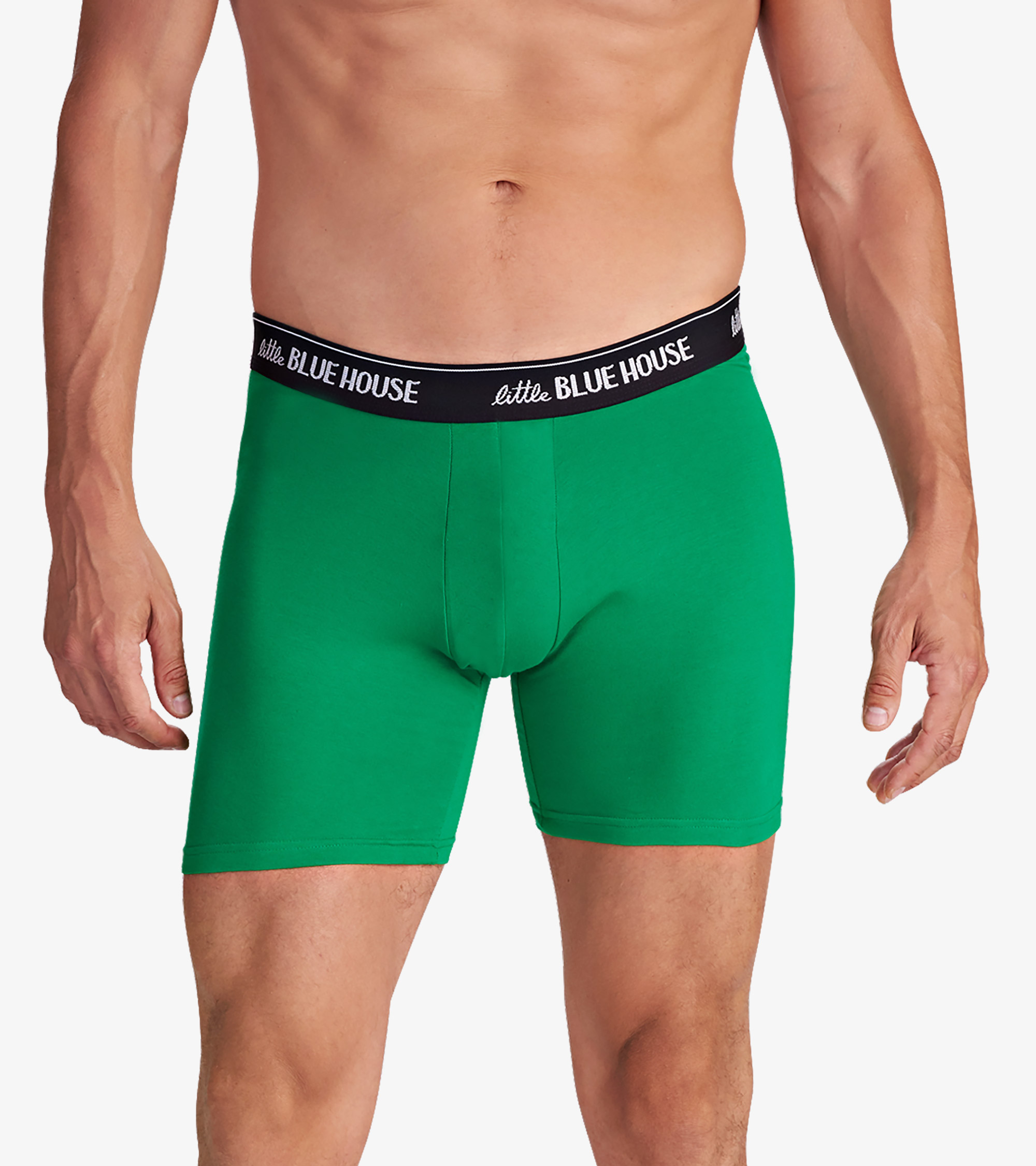 BXCHUNG001_A Little Blue House Jersey Boxer Short Unterhose - Hung with Care