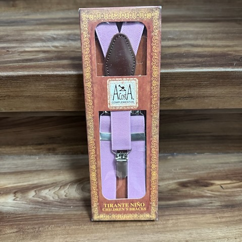 Acosta Suspenders Kinder Hosenträger - Orchid Rosa