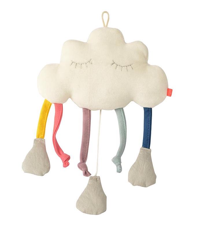 Kikadu Spieluhr - GOTS zertifiziert - Wolke