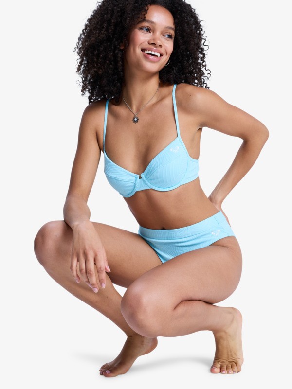 Roxy Palm Dreams Bikinitop mit Bügeln für Frauen in Hellblau