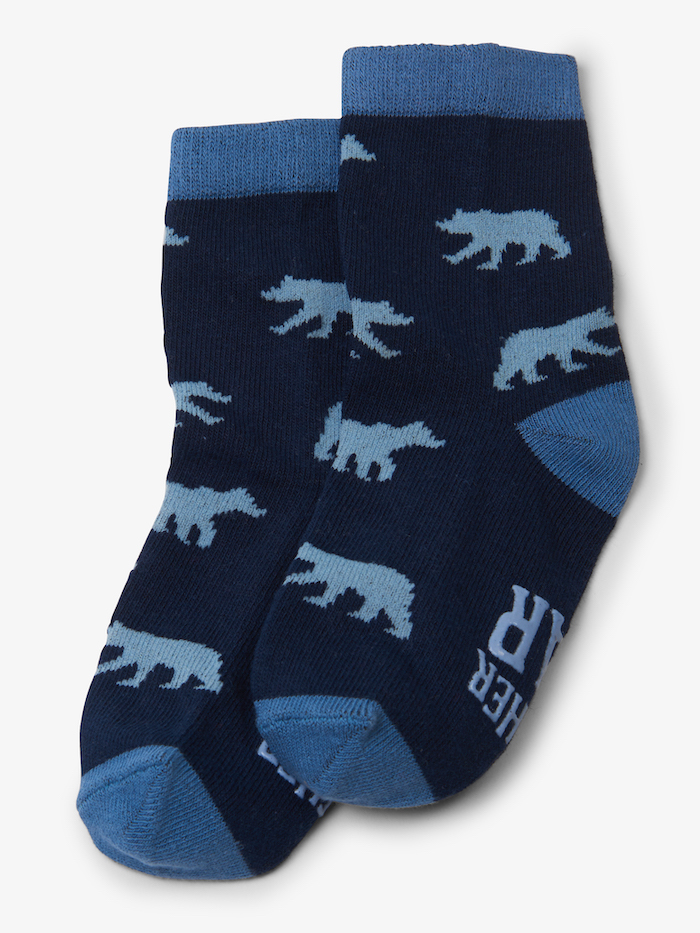 SO3BRBE001 Little Blue House Kinder Socken Brother Bear - Bruder Bär