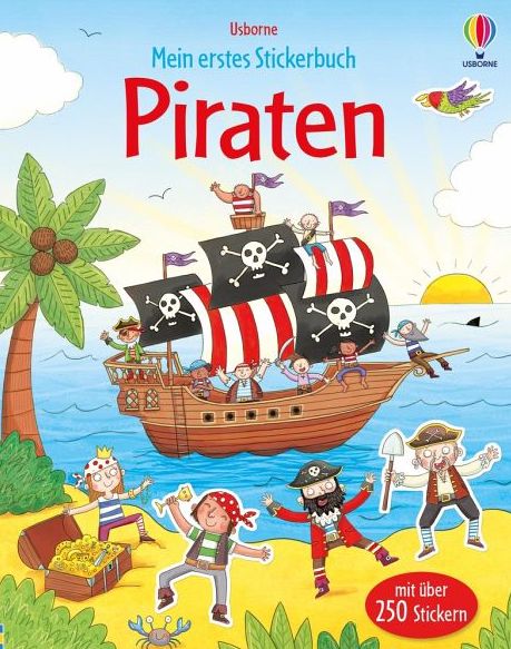 Usborne Mein erstes Stickerbuch - Piraten