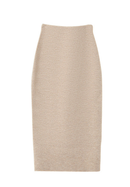 Grace & Mila Nastia Rock Lang - Strickrock in Beige - SALE
