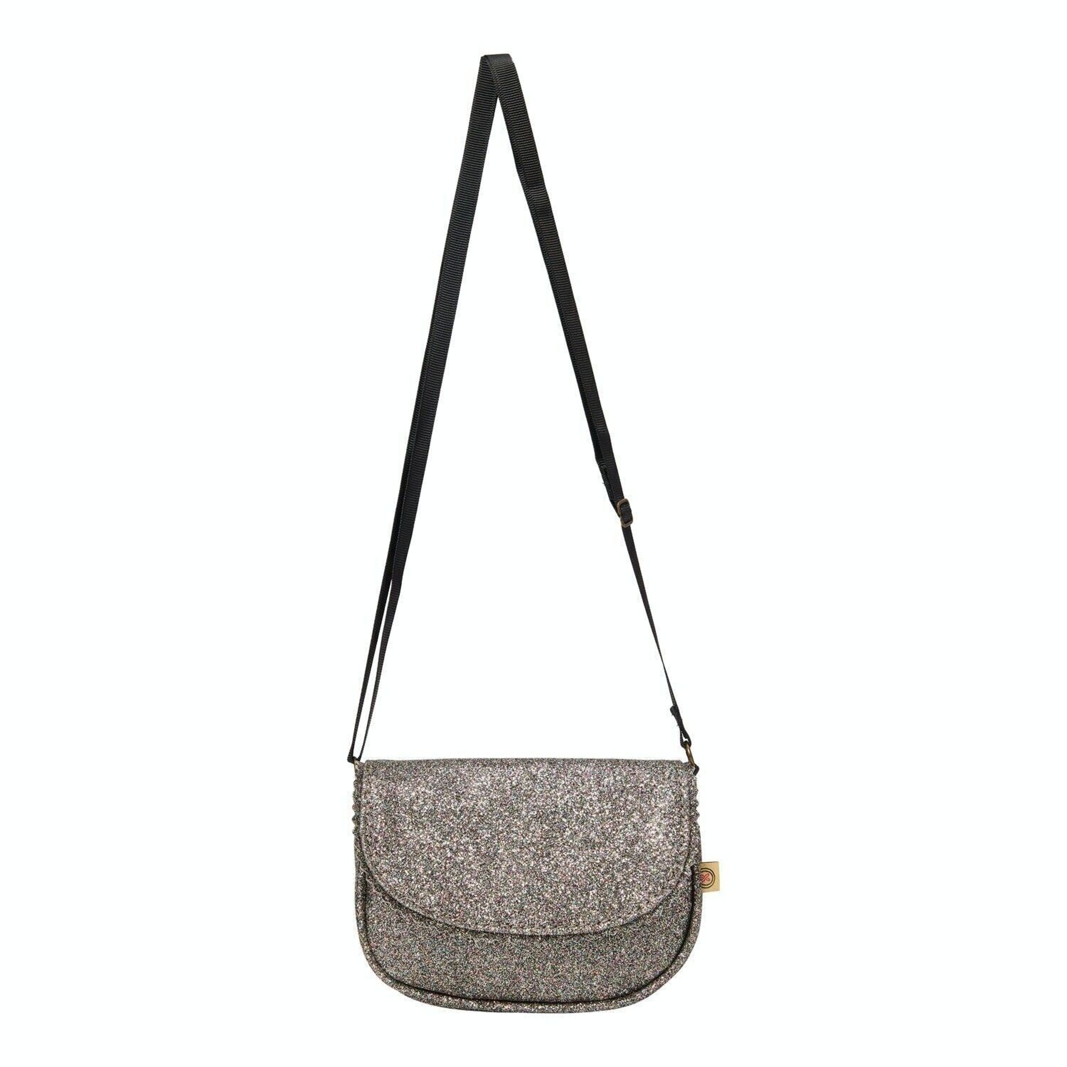 LE BIG Urfa Glitzer Tasche - Schwarz Multifarbe