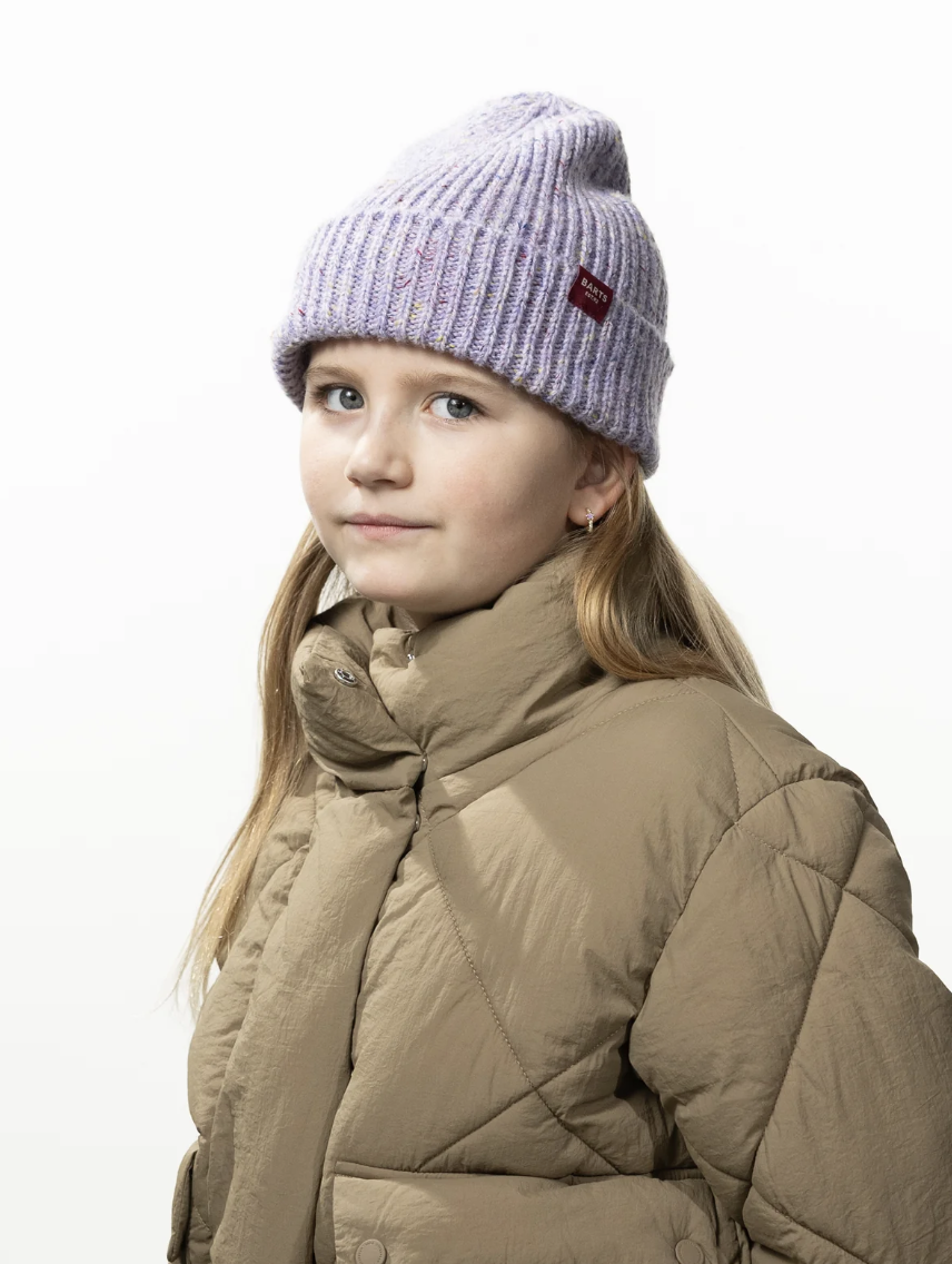 Barts Kids Keeva Beanie Mütze mit Futter und Umschlag - Lilac Barts Kids Keeva Beanie Mütze mit Futter und Umschlag - Lilac