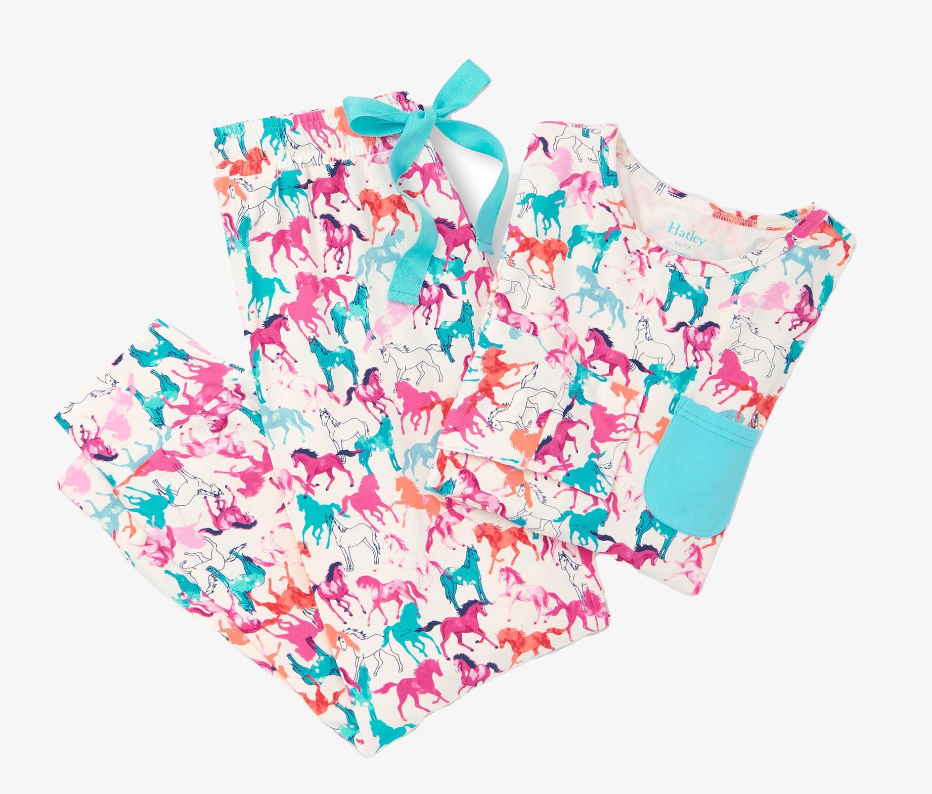 Hatley Bambus Damen Pyjama - Photo Horses - Pferde - SALE Hatley Bambus Damen Pyjama - Photo Horses - Pferde - SALE