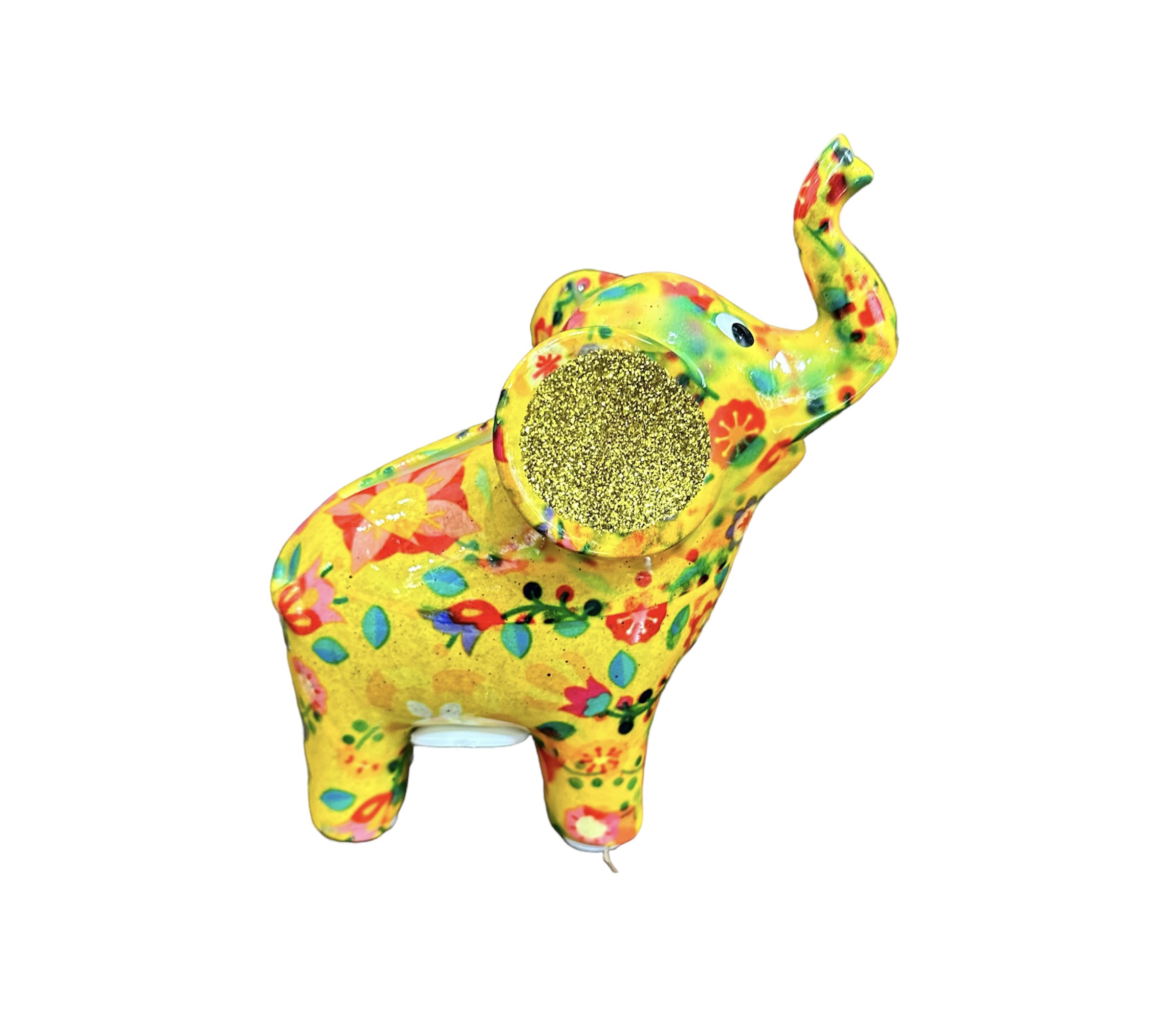 Pomme pidou Spardose Keramik - Elefant Darcy in Gelb