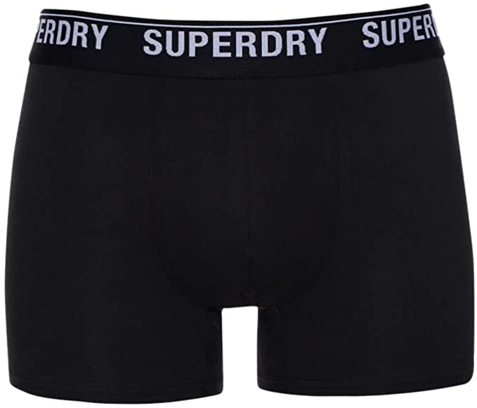 41eabAByh7L-_AC_SX679-_SX-_UX-_SY-_UY_ Superdry Boxer Unterhosen 3er Pack - Schwarz, Orange & Grau