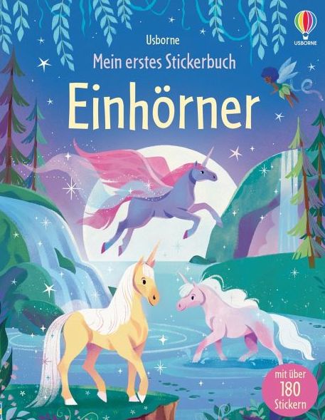 67759779z Usborne Mein erstes Stickerbuch - Einhörner