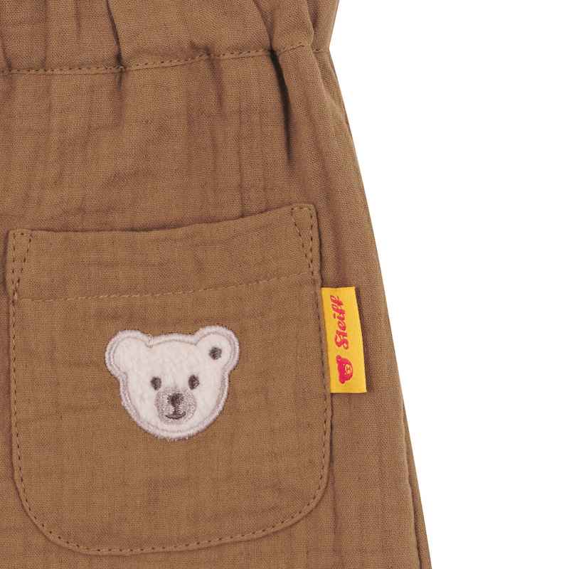 Steiff Baby Musselin Short in Braun Steiff Baby Musselin Short in Braun