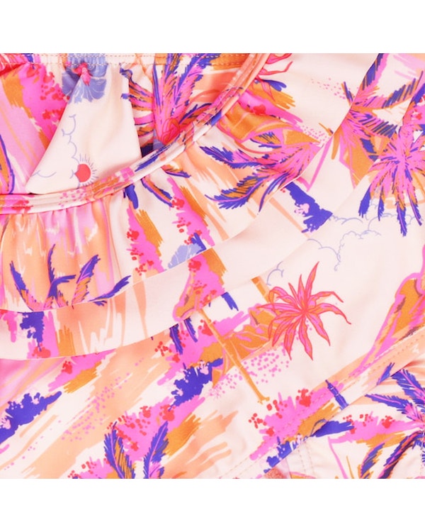 Tumble N Dry Sartene Bikini Neon Pink Orange & Blau Beach