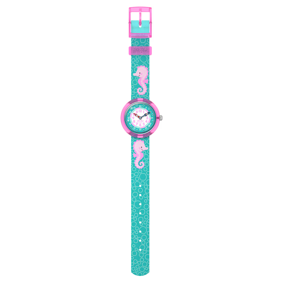 Flik Flak Kinderuhr Seepferd - Bubbly Seahorse