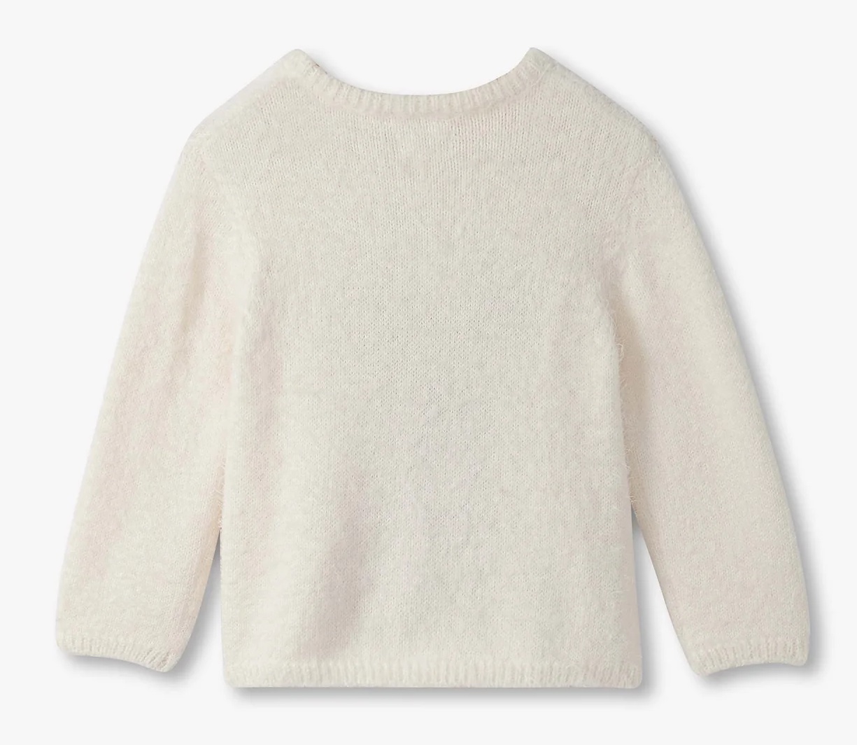 Hatley Reindeer Furry Sweater - Kuschelpulli in Creme - Rentier