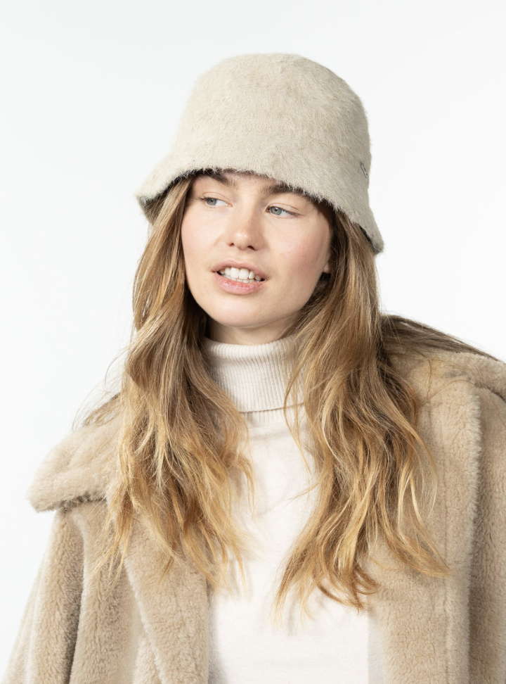 Barts Lavatera Damen weicher Fischerhut in Beige - One Size Barts Lavatera Damen weicher Fischerhut in Beige - One Size