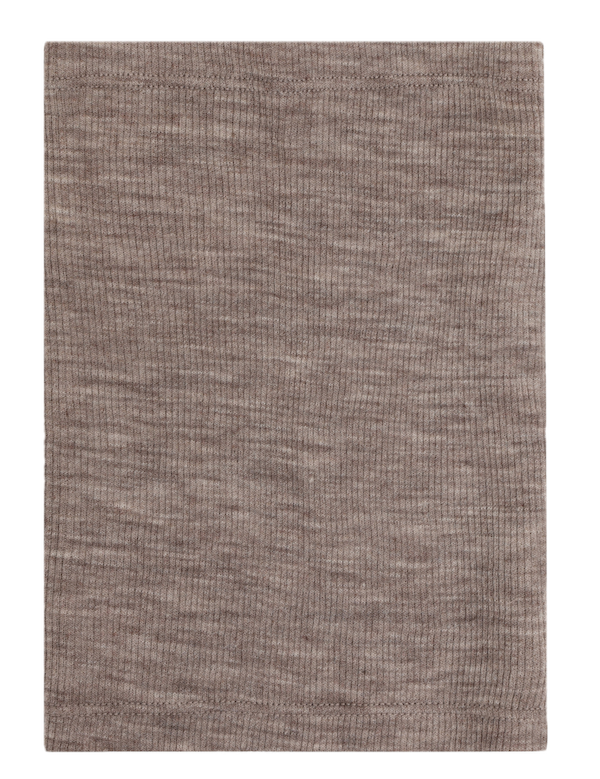 CeLaVi Loop aus Merinowolle 2-lagig in Braun Walnut Melange