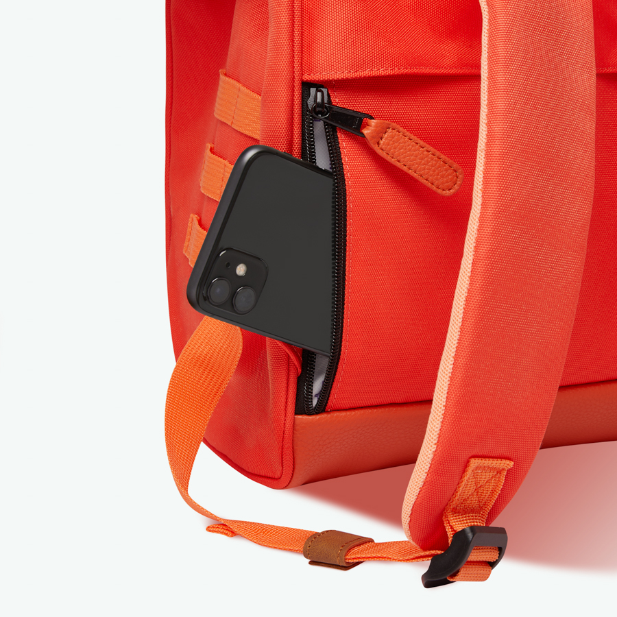 Cabaia Rucksack ALICANTE Medium mit Laptop-Fach - Orange - SALE
