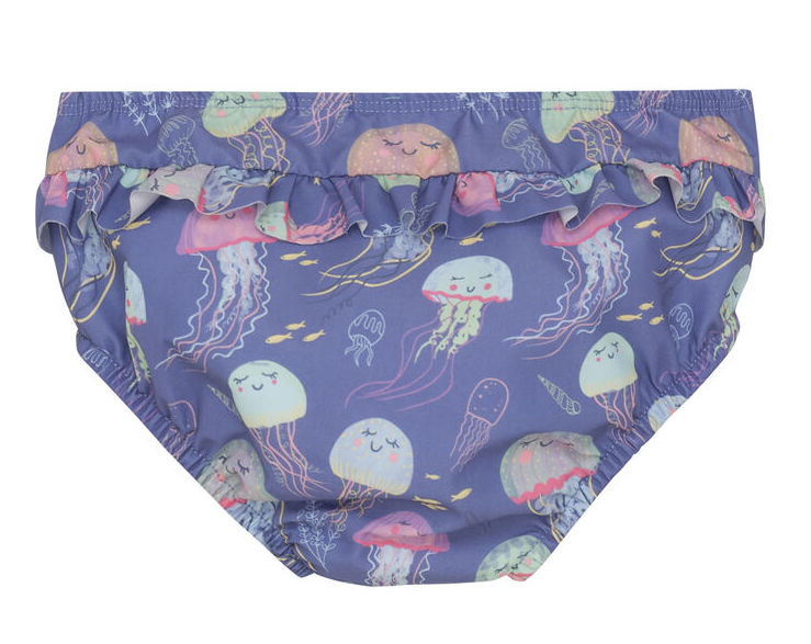 Color Kids Schwimmwindel Baby Mädchen in Violet mit Bunten Qualen