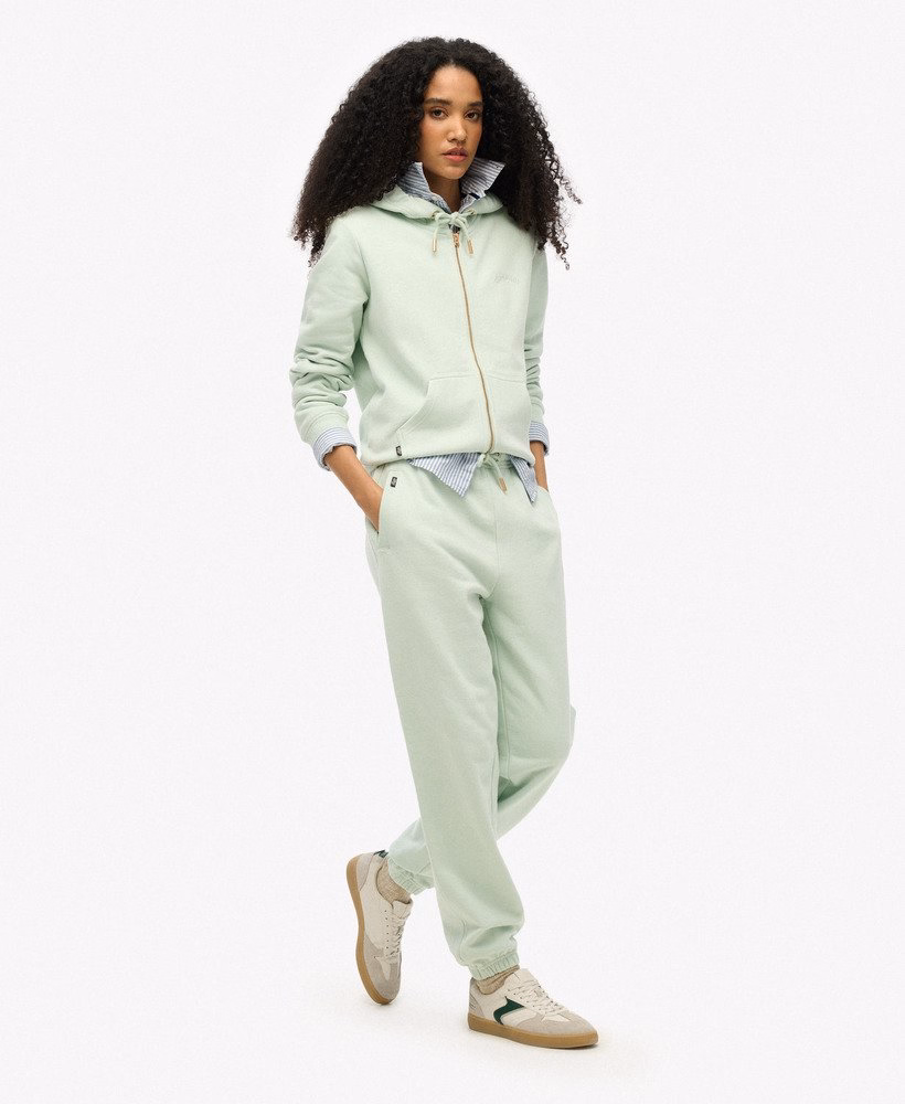 Superdry Damen Sweathose/Jogginghose - Surf Spray Green/Mintgrün Superdry Damen Sweathose/Jogginghose - Surf Spray Green/Mintgrün