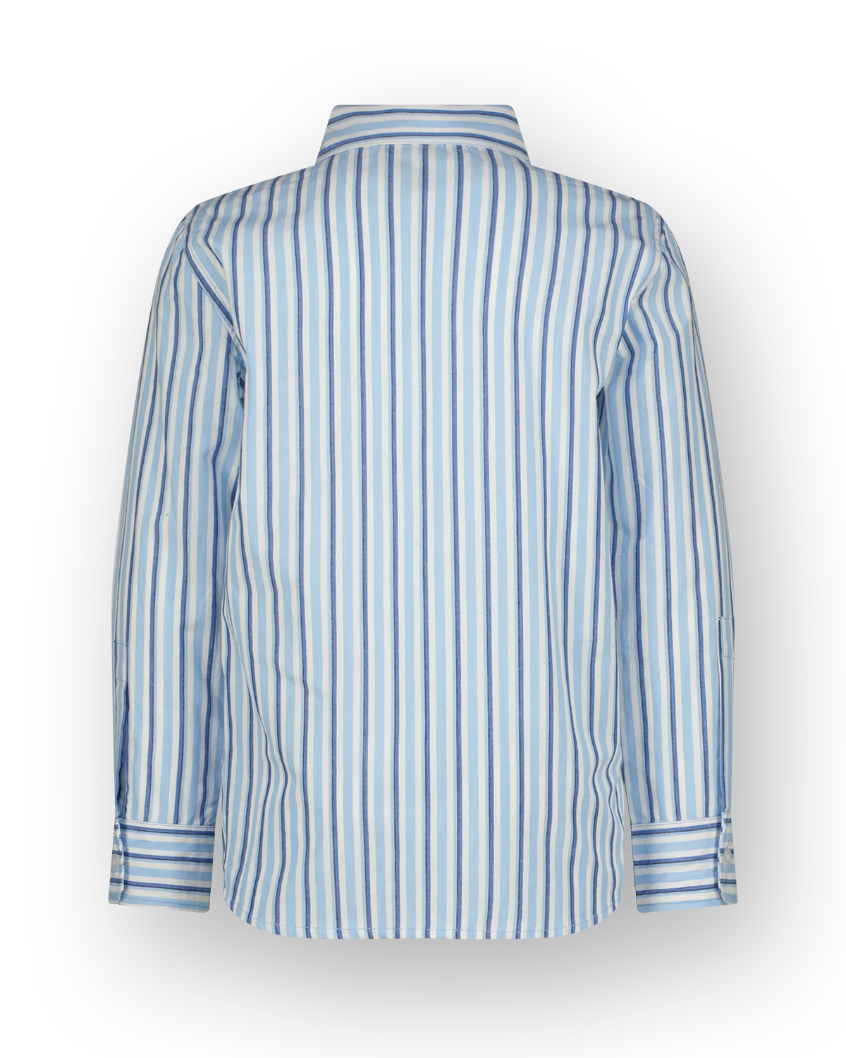 Vingino Jungs Hemd Livio in Blau gestreift