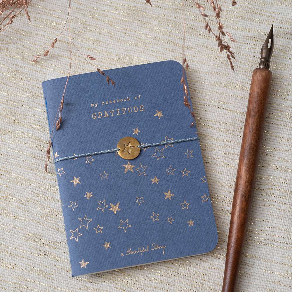 A Beautiful Story Notebook mit Charm Armband- Dankbarkeit - Gratitude - SALE