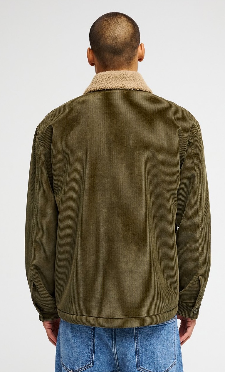 Quiksilver Herren DNA Sherpa Harrington in Grün Quiksilver Herren DNA Sherpa Harrington in Grün