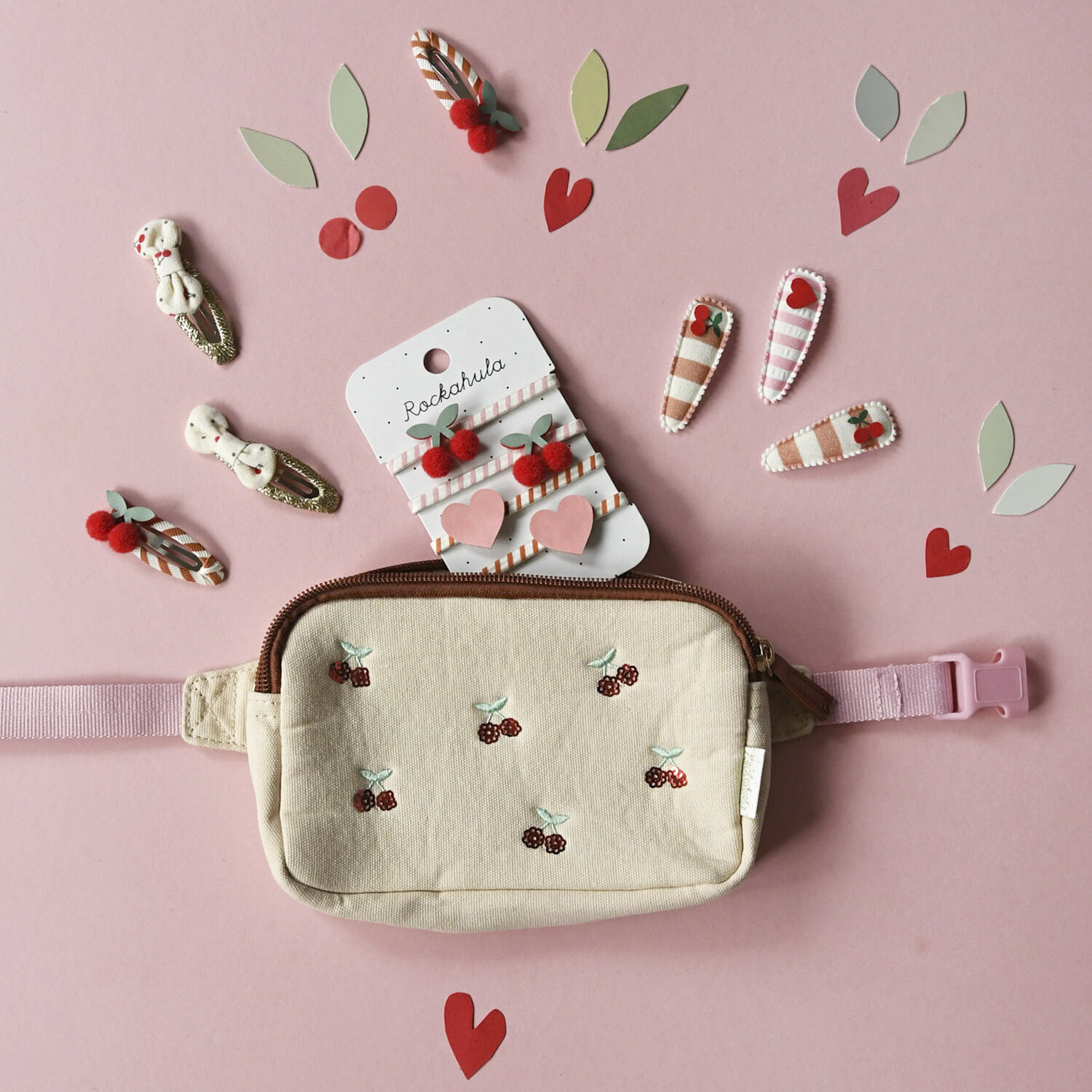 Rockahula Cherry-Licous Bum Bag - Bauchtasche Gltizer Kirsche Rockahula Cherry-Licous Bum Bag - Bauchtasche Gltizer Kirsche