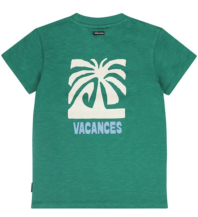 Tumble N Dry Vacances Kurzarm T-Shirt in Evergreen Grün - Vacation