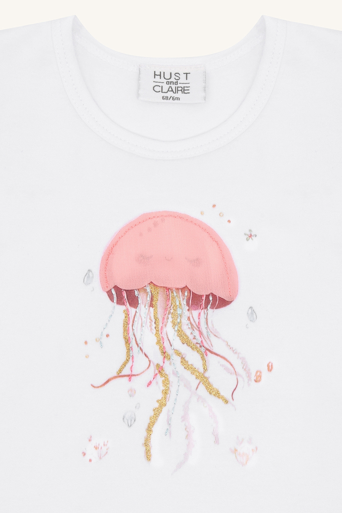 Hust & Claire Alma Goople Kurzarm T-Shirt - Süße Qualle Hust & Claire Alma Goople Kurzarm T-Shirt - Süße Qualle