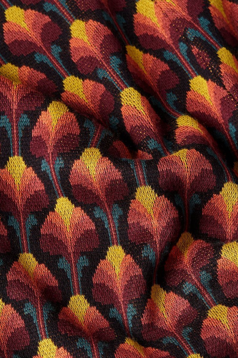 King Louie Erin Bell Pullover Waterloo mit Grafikmuster - Schwarz King Louie Erin Bell Pullover Waterloo mit Grafikmuster - Schwarz