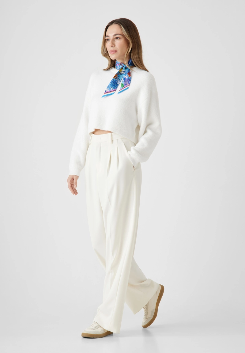Codello Twilly aus Seide mit Print in Blau Codello Twilly aus Seide mit Print in Blau