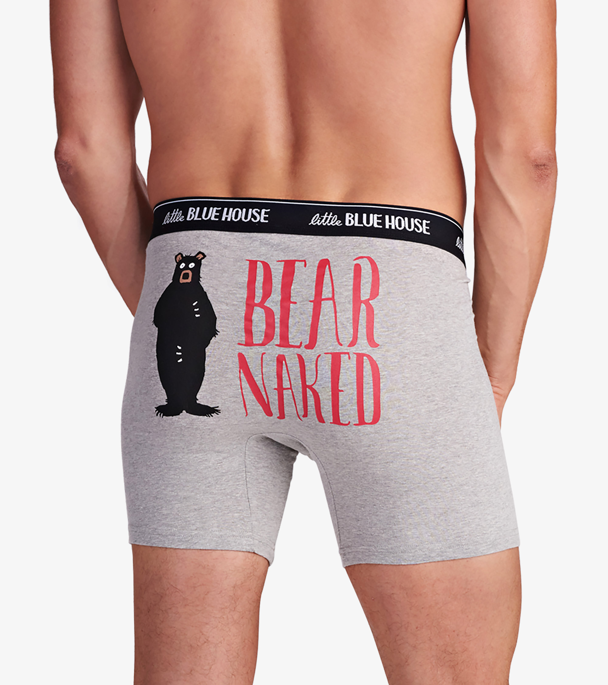 Little Blue House Jersey Boxer Short Unterhose - Bear Naked
