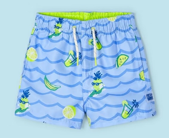 Mayoral Boys Badehose in Blau - Gemustert
