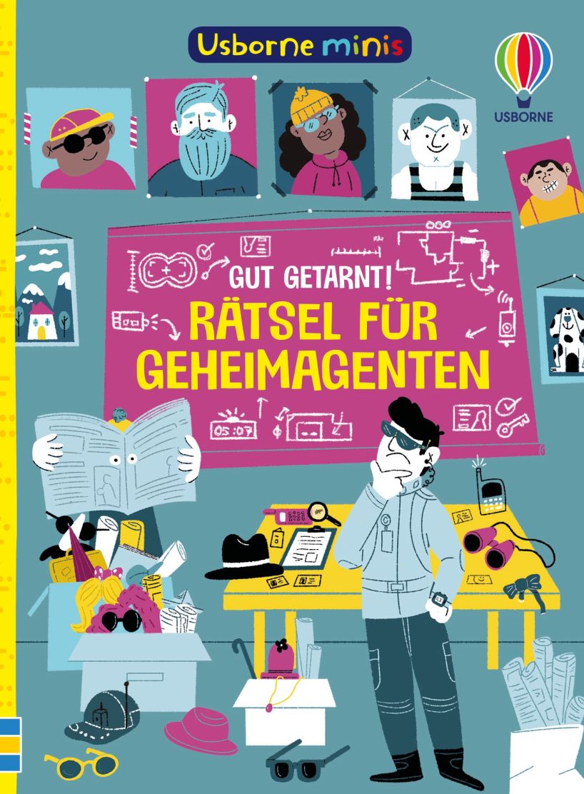 Usborne Minis - Gut Getarnt! Rätsel für Geheimagenten